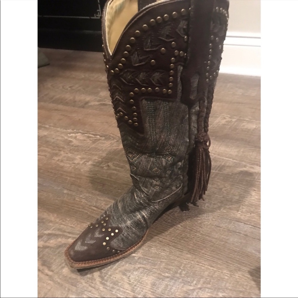Corral Fringe Womens Western Boot